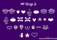 MF Dings 2 Font - Featured Image