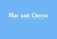 Mac and Cheese Font - Featured Image
