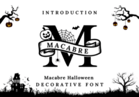 Macabre Halloween Font - Featured Image