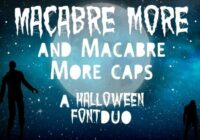 Macabre More Duo Font - Featured Image