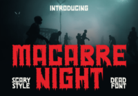 Macabre Night Font - Featured Image