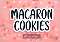 Macaron Cookies Font - Featured Image