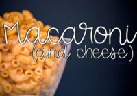 Macaroni and Cheese Font - Featured Image