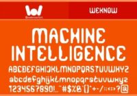 Machine Intelligence Font - Featured Image