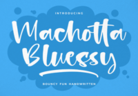 Machotta Bluessy Font - Featured Image