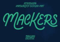 Mackers Font - Featured Image
