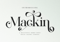 Mackin Font - Featured Image