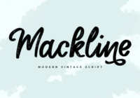 Mackline Font - Featured Image
