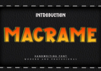 Macrame Font - Featured Image