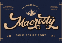 Macrosty Font - Featured Image