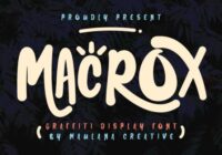 Macrox Font - Featured Image
