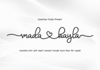 Mada Kayla Font - Featured Image