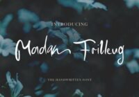 Madam Frilleug Font - Featured Image