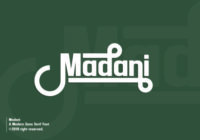 Madani Font - Featured Image
