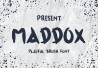 Maddox Font - Featured Image
