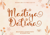 Madiya Dalima Font - Featured Image
