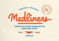 Madliners Font - Featured Image