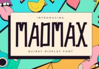 Madmax Font - Featured Image