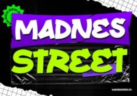 Madnes Street Font - Featured Image
