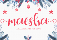 Maesha Font - Featured Image
