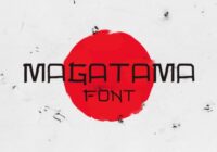 Magatama Font - Featured Image