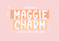Maggie Charm Font - Featured Image