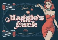 Maggie's Luck Font - Featured Image