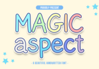 Magic Aspect Font - Featured Image