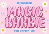 Magic Barbie Font - Featured Image