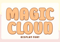 Magic Cloud Font - Featured Image