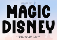 Magic Disney Font - Featured Image