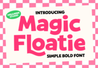 Magic Floatie Font - Featured Image
