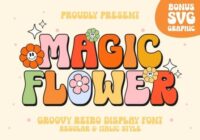 Magic Flower Font - Featured Image