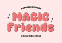 Magic Friends Font - Featured Image