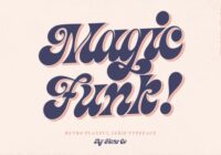 Magic Funk Font - Featured Image