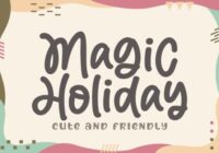 Magic Holiday Font - Featured Image