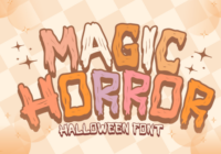 Magic Horror Font - Featured Image