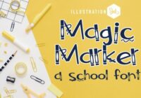 Magic Marker Font - Featured Image