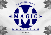 Magic Monogram Font - Featured Image