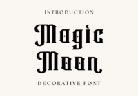 Magic Moon Font - Featured Image