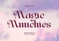 Magic Munchies Font - Featured Image