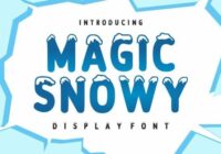 Magic Snowy Font - Featured Image
