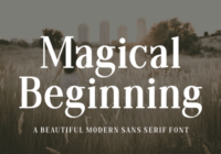 Magical Beginning Font - Featured Image