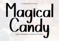 Magical Candy Font - Featured Image