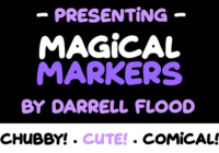 Magical Markers Font - Featured Image