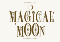 Magical Moon Font - Featured Image