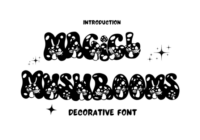 Magical Mushrooms Font - Featured Image