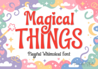Magical Things Font - Featured Image