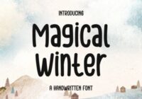Magical Winter Font - Featured Image