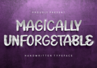 Magically Unforgettable Font - Featured Image